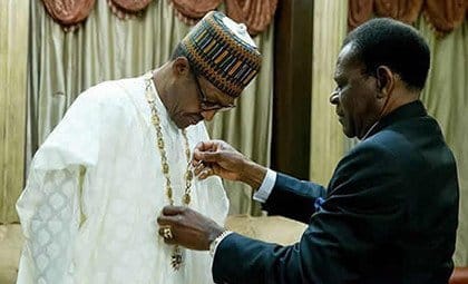 Buhari receives honour