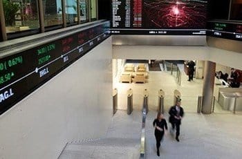 London Stock Exchange lobby