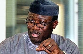 Minister of Solid Minerals Development, Dr. Kayode Fayemi
