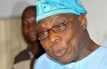 Olusegun Obasanjo on Re-Election coalition