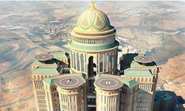 world biggest hotel in Mecca