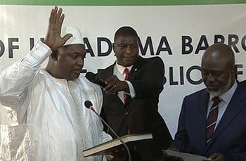 Gambia President Inauguration