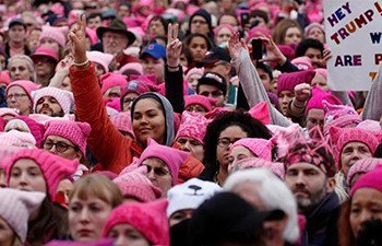 Women Protest against Trump