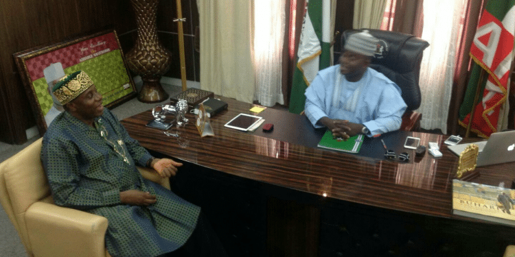Rotimi Amaechi and Governor Yahaya Bello