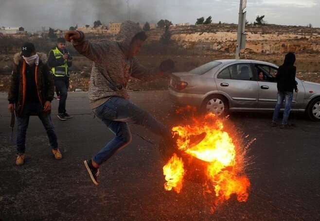 Palestinian Israeli Jerusalem protest flares