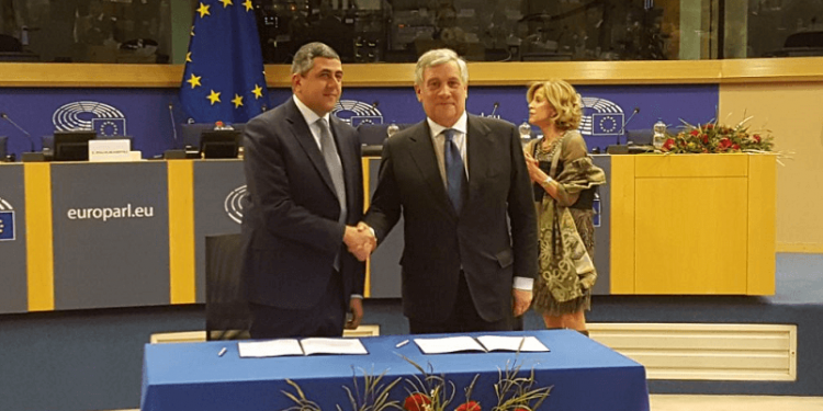 UNWTO Secretary General with European Parliament President
