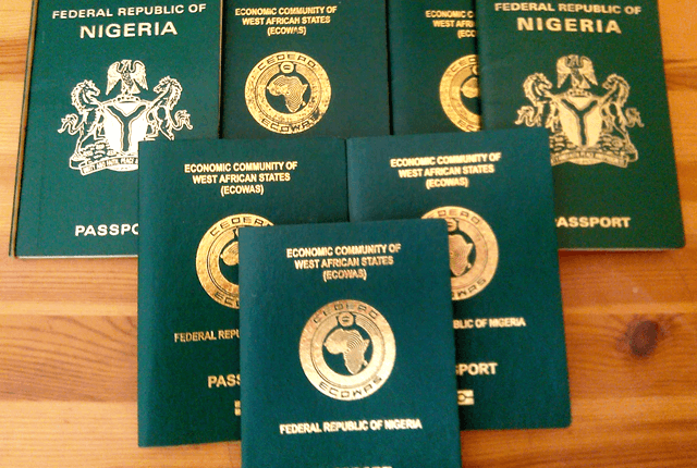 Nigeria New International Passport