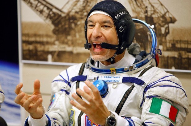 Italian astronaut Luca Parmitano