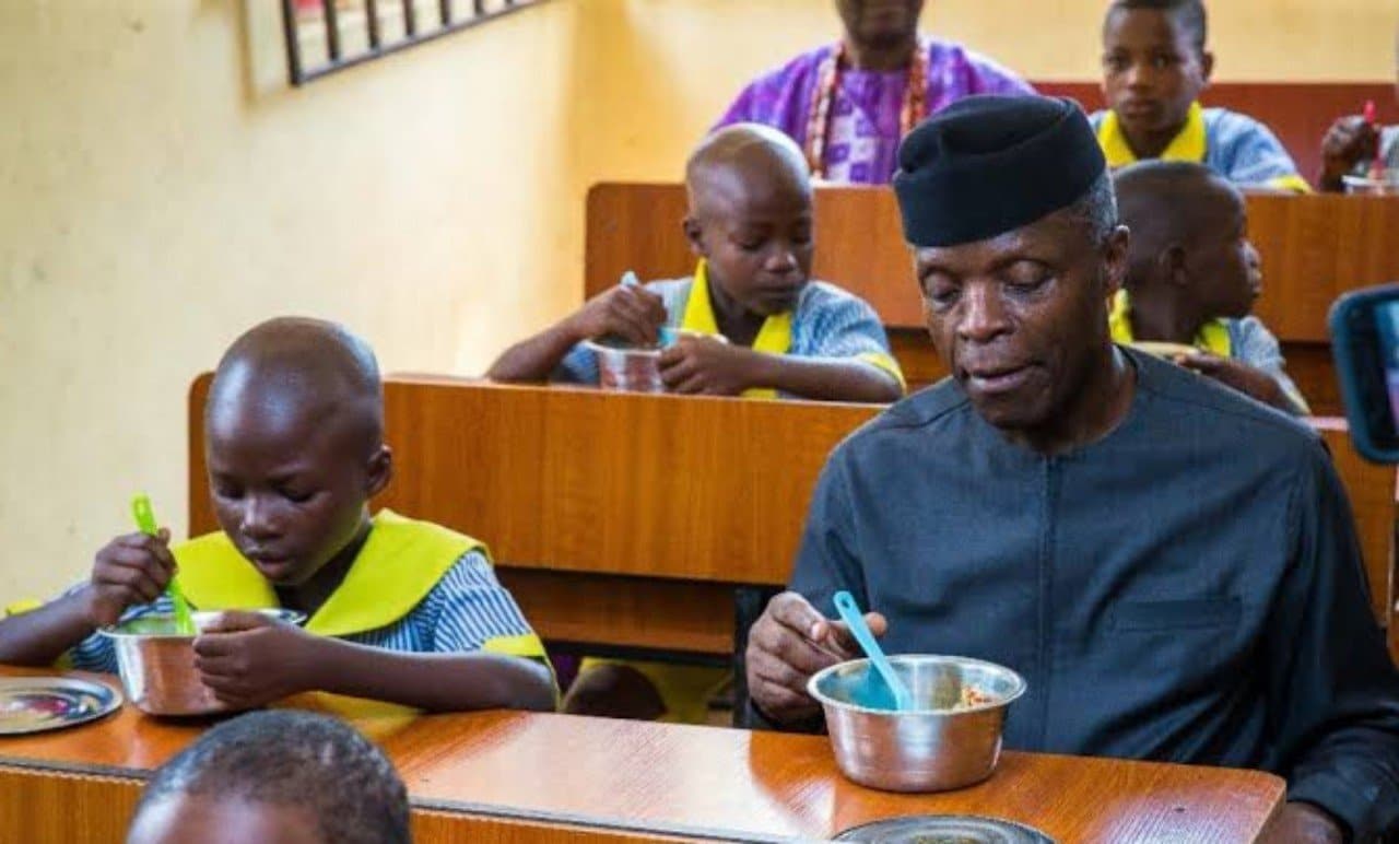 Osinbajo and school feeding programme