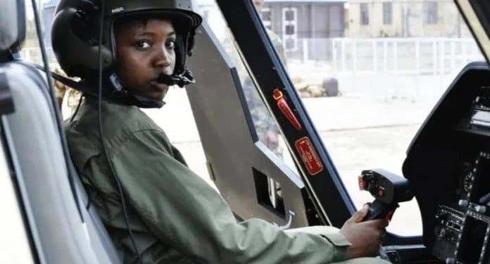 Air Force first female combat, Tolulope Arotile