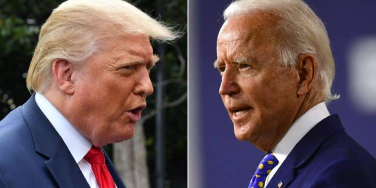 Donald Trumpt vs Joe Biden
