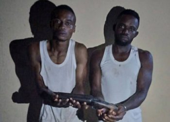 Police Arrest armed robbers