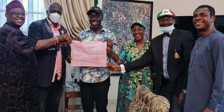 Godwin Obaseki receives Edo Election result