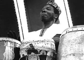 Nigerian drummer Babatunde Olatunji