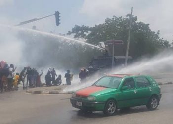 End SARS Police protesters in Abuja