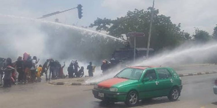 End SARS Police protesters-in-Abuja