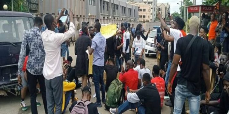 End SARS Protest in Lagos