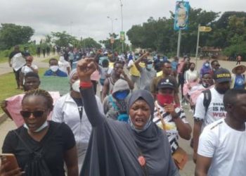 End SARS protesters in Abuja 2