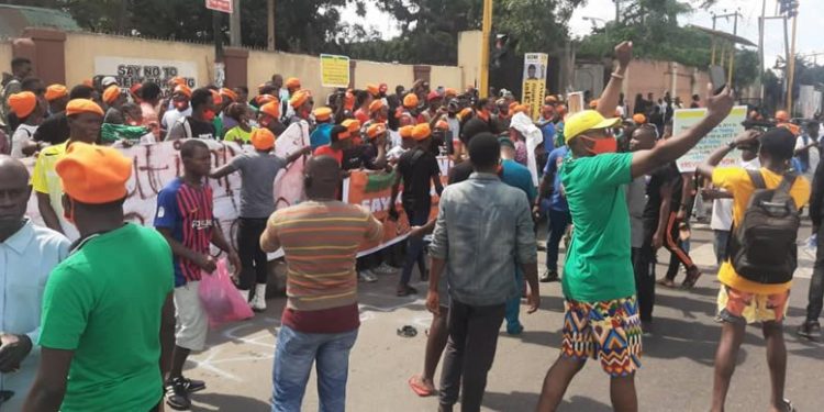 RevolutionNow protest hits Lagos