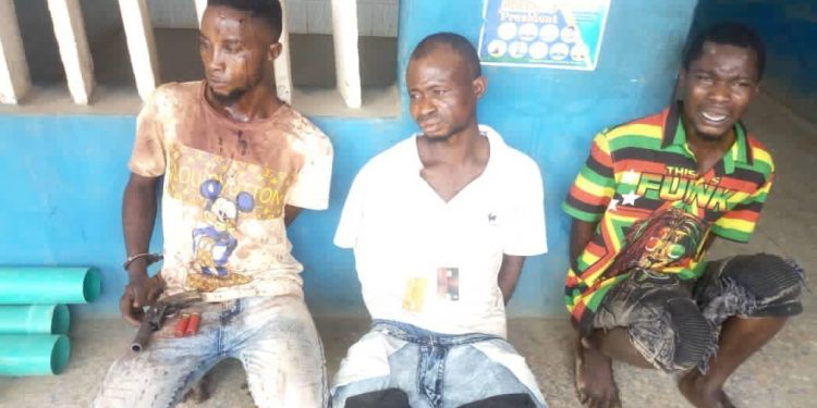 Police arrested suspected bandits