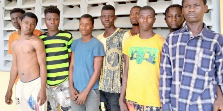 Suspected cultists arrested in Lagos