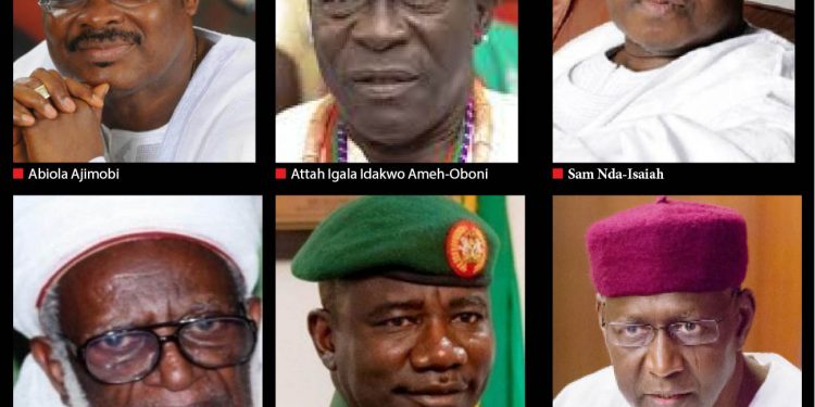 Prominent Nigerians who died in 2020