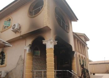 Sunday Igboho House Burnt
