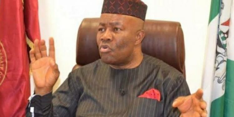 The Minister of Niger Delta Affairs Senator Godswill Akpabio