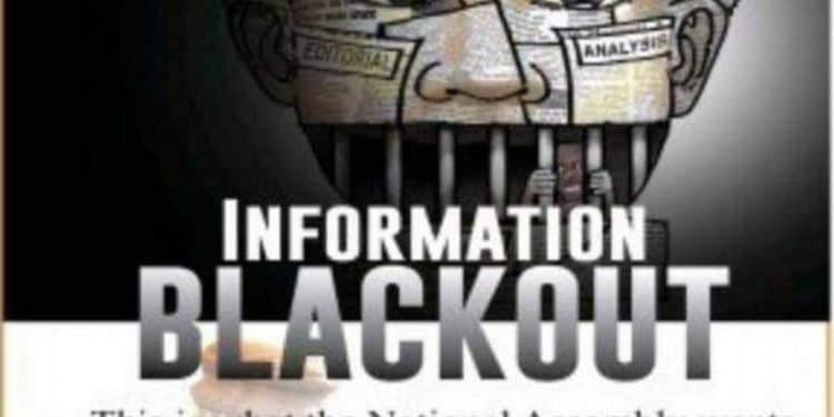 Atiku on Information Blackout NUJ
