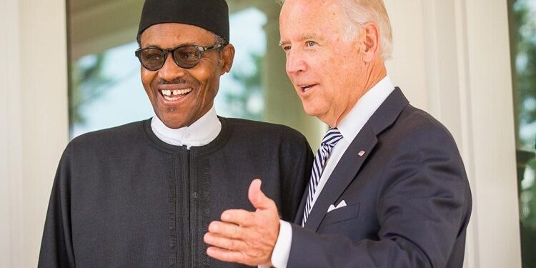 Muhammadu Buhari and Joe Biden