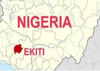 Ekiti Nigeria map