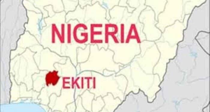Ekiti Nigeria map
