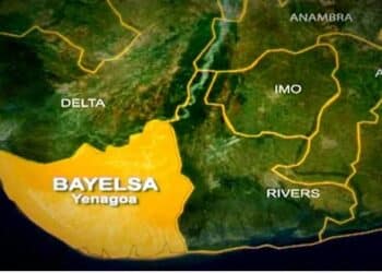 Bayelsa State Map