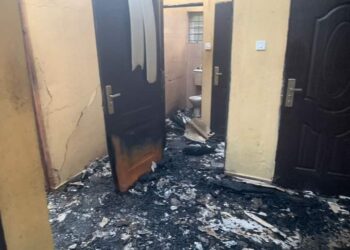 Hoodlums set Ogun INEC office on fire