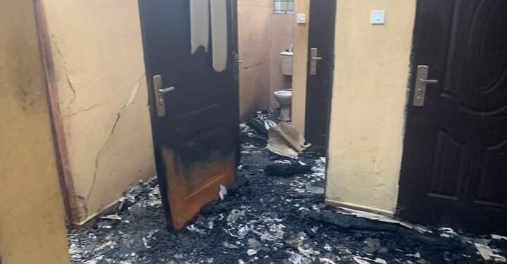 Hoodlums set Ogun INEC office on fire