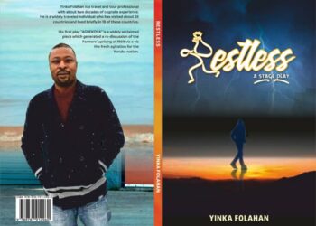 Restless A stage place book by Yinka Folahan