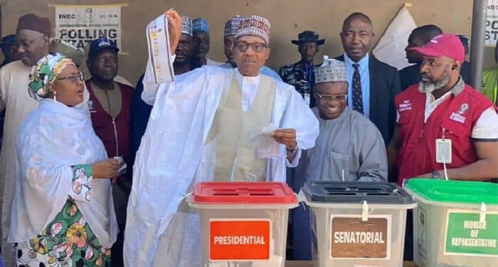2023 Elections Muhammadu Buhari vote