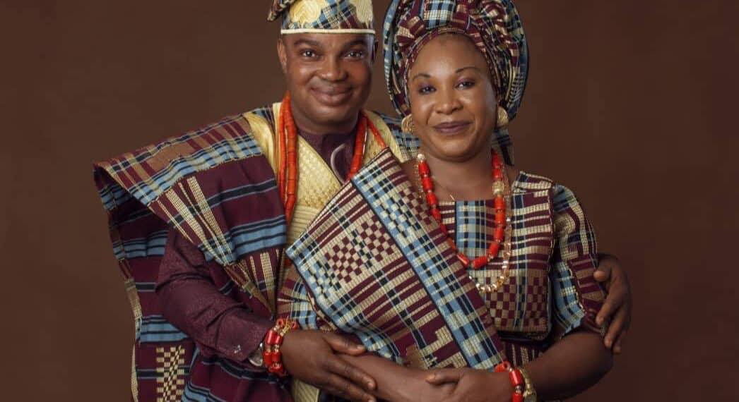 OYo NUJ Chairman Demola Babalola with wife