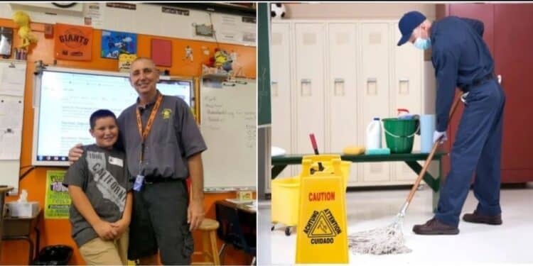 California School janitor Principal