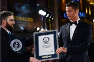 Cristiano Ronaldo Guinness world record