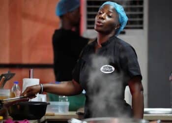 Nigerian chef Hilda Baci cooking marathon header