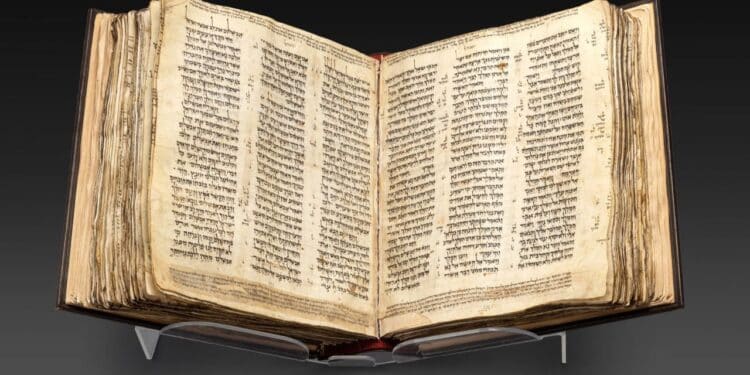 Oldest Hebrew Bible
