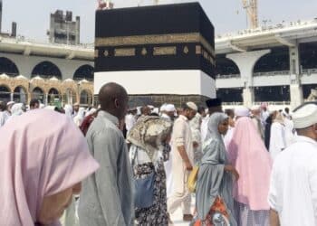 Stranded Nigerian pilgrims in Nigeria