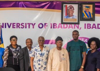 Deputy Vice-Chancellor University of Ibadan, Professor Ayoola and Union of Campus Journalists