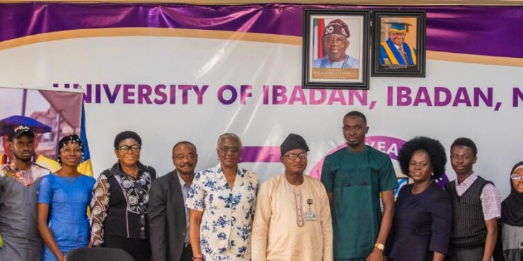 Deputy Vice-Chancellor University of Ibadan, Professor Ayoola and Union of Campus Journalists