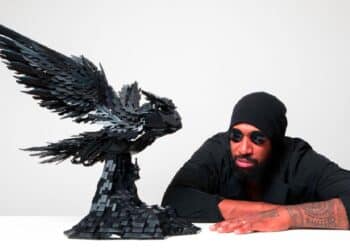 Ghanaian Canadian Lego sculptor building a Black universe