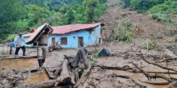 India Rain Flood Landslides
