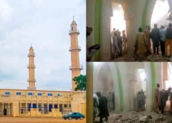 Zaria Central Mosque collapse