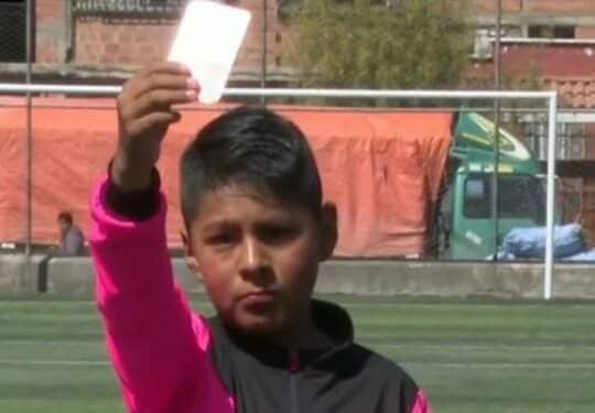 erick Callejas world's youngest referee
