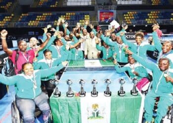 NIGERIA PARALYMPIC TEAM African Para Championships